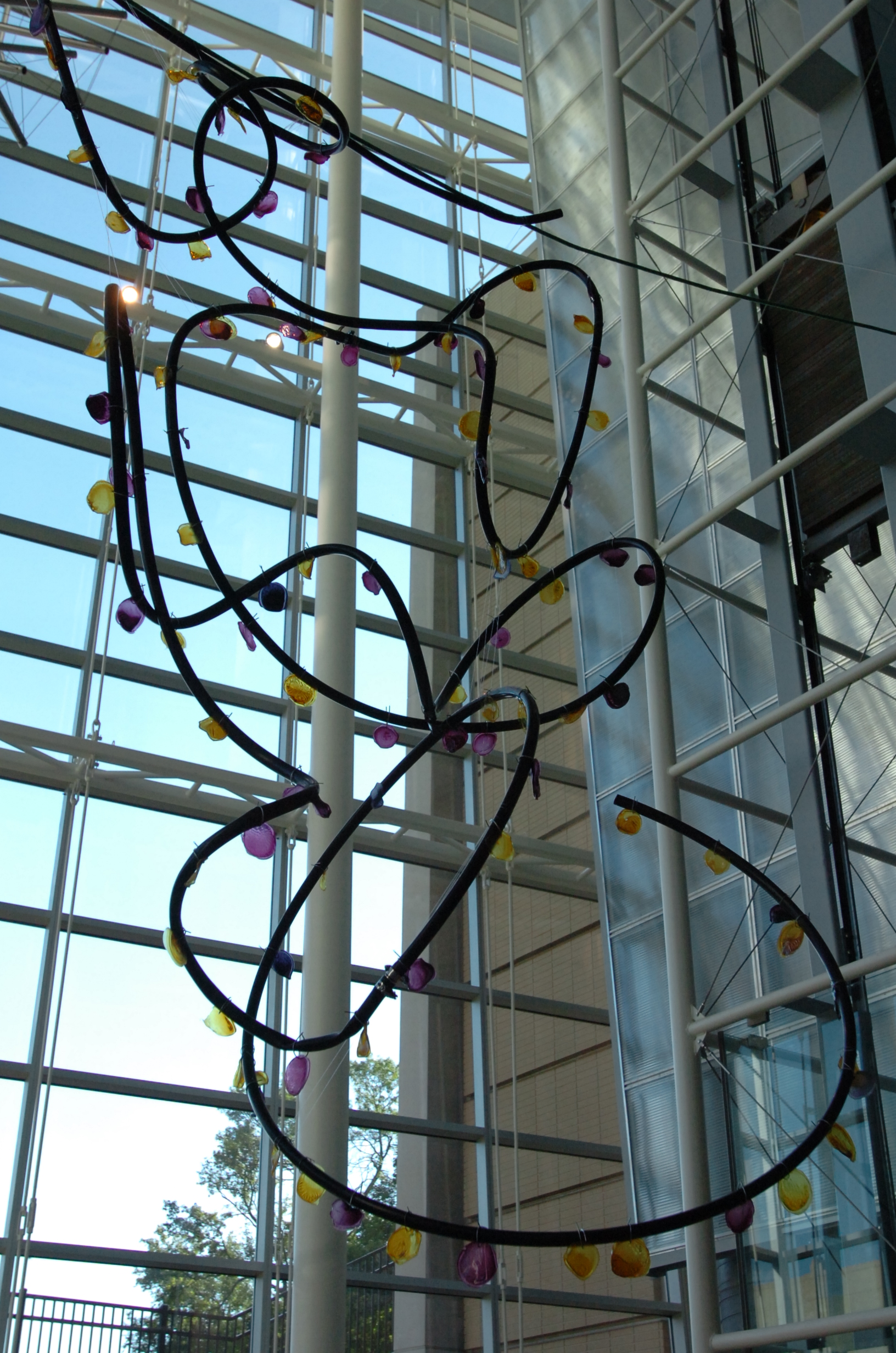 Image of suspended sculpture
