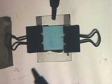 electrochromic prussian blue pixel link
